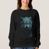 Lobo de nieve sweatshirt (Vorderseite)
