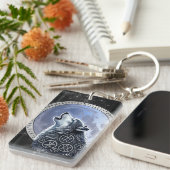 Lobo de Odín Schlüsselanhänger (Vorderseite rechts)