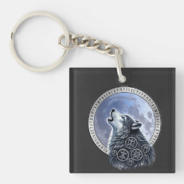 Lobo de Odín Schlüsselanhänger