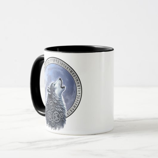 Lobo de Odín Tasse (Vorderseite Links)