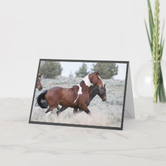 Lobo Grußkarte Karte