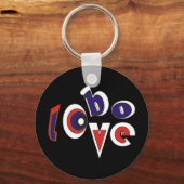 Lobo Liebe Schlüsselanhänger (Vorderseite)