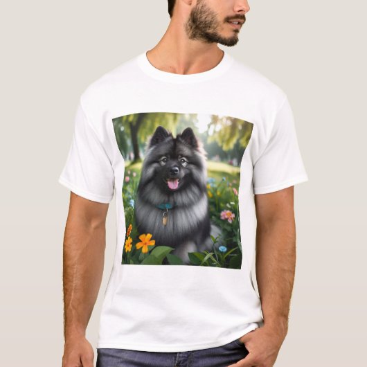 Lobo Pomerania - Wolfspitz T-Shirt (Vorderseite)