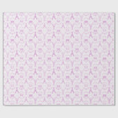 Lobster and Crabs Light Pink Preppy Geschenkpapier (Flach)
