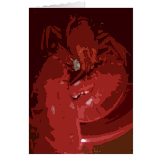 Lobster Art Card (Vorne)