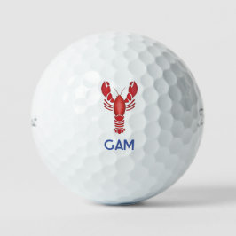 Lobster Bake Lobsterfest New England Gastgeschenk  Golfball