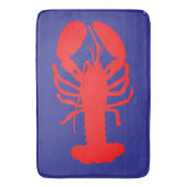 Lobster Bath Matt Badematte (Vorderseite Vertikal)