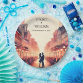 Lobster Beach Ocean Summer New Orleans Wedding Pappteller (Party)