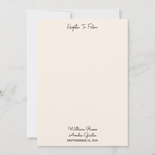 Lobster Beach Summer New Orleans Wedding Einladung (Rückseite)