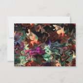 Lobster Beach Themed Einladung (Rückseite)