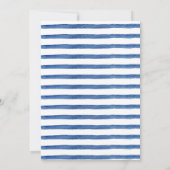 Lobster Boil Paare Einladung zu einer Verlobungsfe (Rückseite)