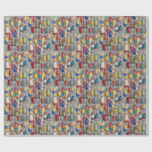 Lobster Buoys Gift Wrap Geschenkpapier (Flach)