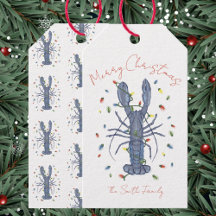 Lobster Christmas Card