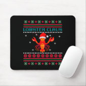 Lobster Claus Ugly Sweater For Lobster Lovers On C Mousepad (Mit Mouse)