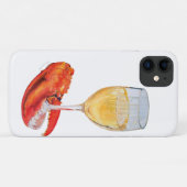 Lobster Claw and Wine Glass Phone Case (Rückseite (Horizontal))