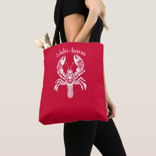 Lobster-Fisherman Core-Hawaiian-Cherry Red Tasche