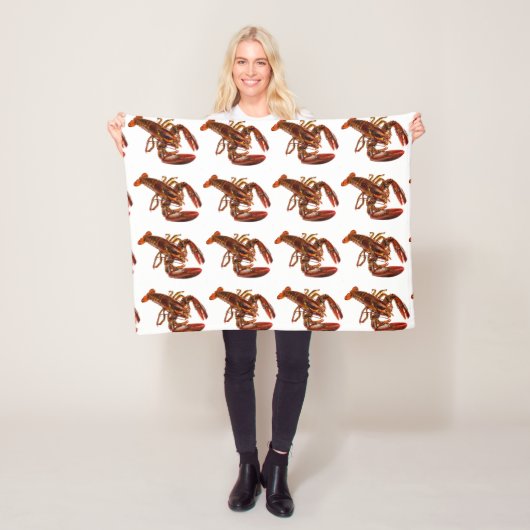 Lobster Fleece Blanket (Beispiel)
