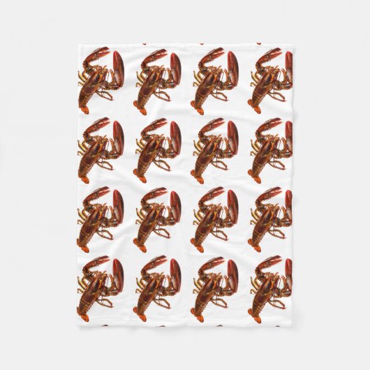 Lobster Fleece Blanket (Vorderseite)