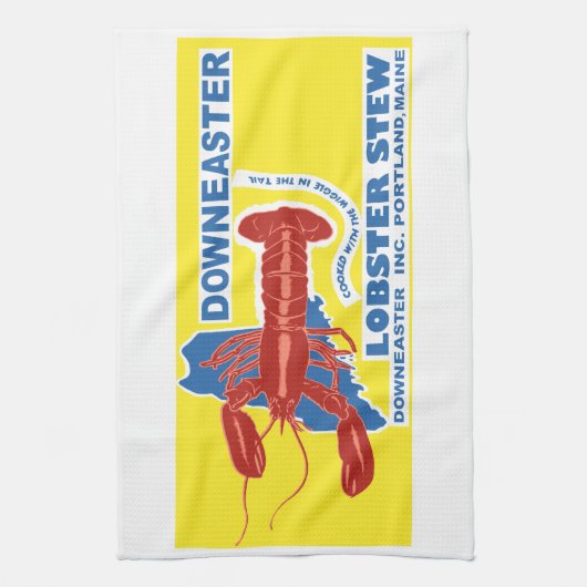 LOBSTER GESCHIRRTUCH (Vertikal)