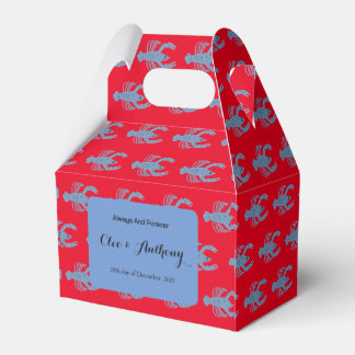 Lobster Ginger Jars Jar Gastgeschenk Hochzeit Box Geschenkschachtel