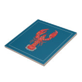 Lobster Illustration Nautical Kitchen Tile Fliese (Seite)