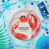 Lobster Koch Seafood Event Paper Teller (Party)