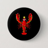 Lobster Lighting Xmas Tree Matching Lobster Christ Button (Vorderseite)