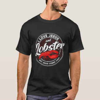 Lobster Lover Liebe Lobster Christlich Religion Je T-Shirt