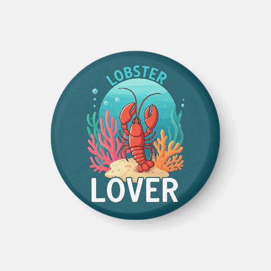 Lobster Lover Magnet (Vorne)