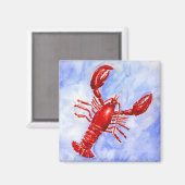 LOBSTER MAGNET (Vorderseite/Rückseite)