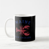 Lobster Maine New England Cool Seafood Lover Men W Kaffeetasse (Links)