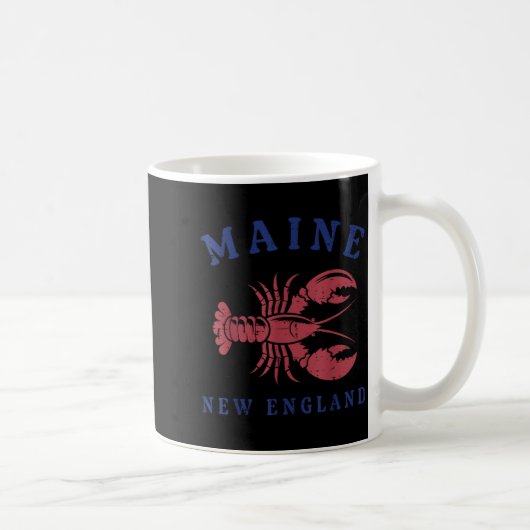 Lobster Maine New England Cool Seafood Lover Men W Kaffeetasse (Rechts)