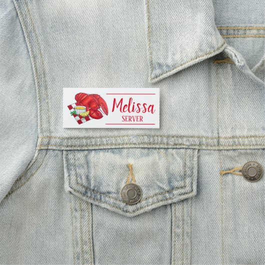 Lobster Maine Seafood Shack Restaurant Fishmarket Namensschild (Beispiel)