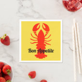 Lobster Napkins Serviette (Beispiel)