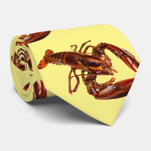 Lobster Neck Tie Krawatte (Gerollt)