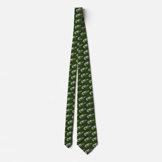 Lobster Neck Tie Krawatte (Rückseite)