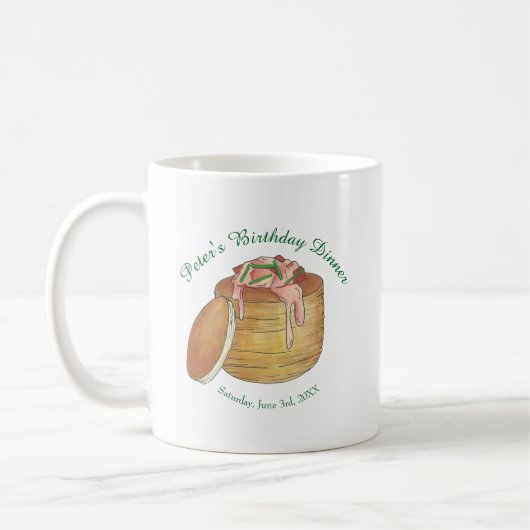 Lobster Newberg Seafood Dinner Party Kaffeetasse (Links)