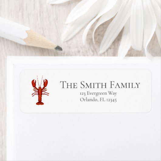 Lobster Ocean Painting Art Address (Insitu)