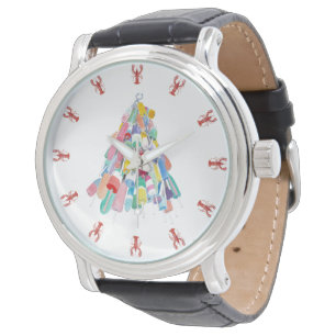 Lobster O'Clock - Rot Armbanduhr