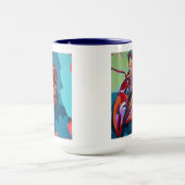 Lobster Painting - Beach Home Decor Tasse (Zentrum)