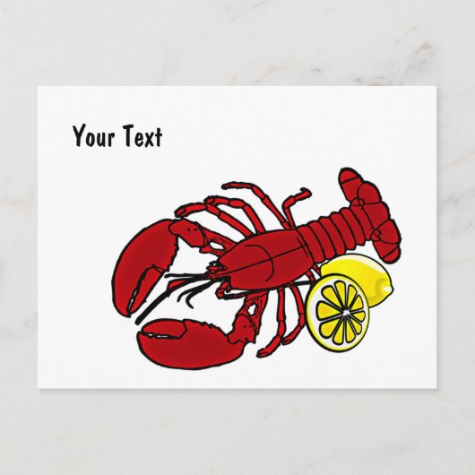 Lobster Postcard - Mainstream Lobster Postcard Postkarte (Vorderseite)