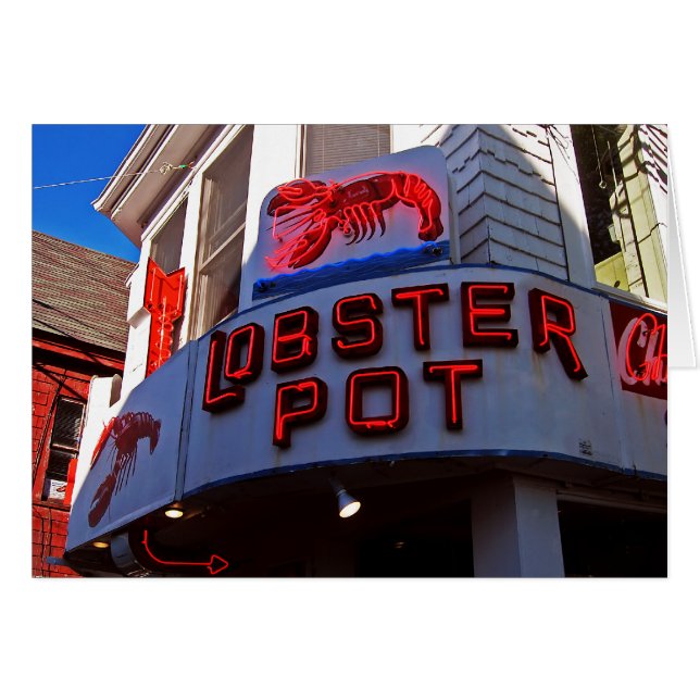 Lobster Pot Neon Sign (Vorderseite (Horizontal))