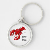 Lobster Premium Keychain Template Schlüsselanhänger (Vorne)