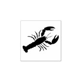 Lobster Red Crustacean Love 4Joanie Gummistempel (Prägung)