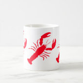 Lobster Red Liebe 4Marty Kaffeetasse (Mittel)