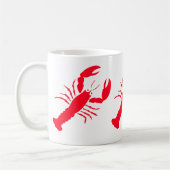 Lobster Red Liebe 4Marty Kaffeetasse (Links)