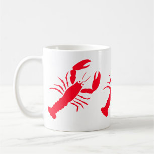 Lobster Red Liebe 4Marty Kaffeetasse
