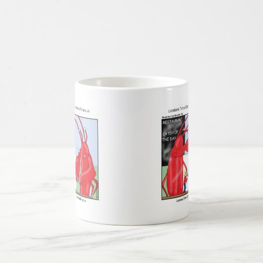 Lobster Restaurant Funny T-Shirts Tasse & Geschenk (Mittel)