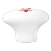 Lobster Shack Nautic Kinderzimmer Spielzimmer Küch Keramikknauf (Seitenansicht)