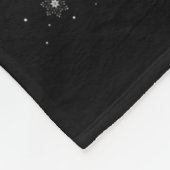 Lobster Shrimp Santa Sleigh Flying Funny Magical C Fleecedecke (Ecke)